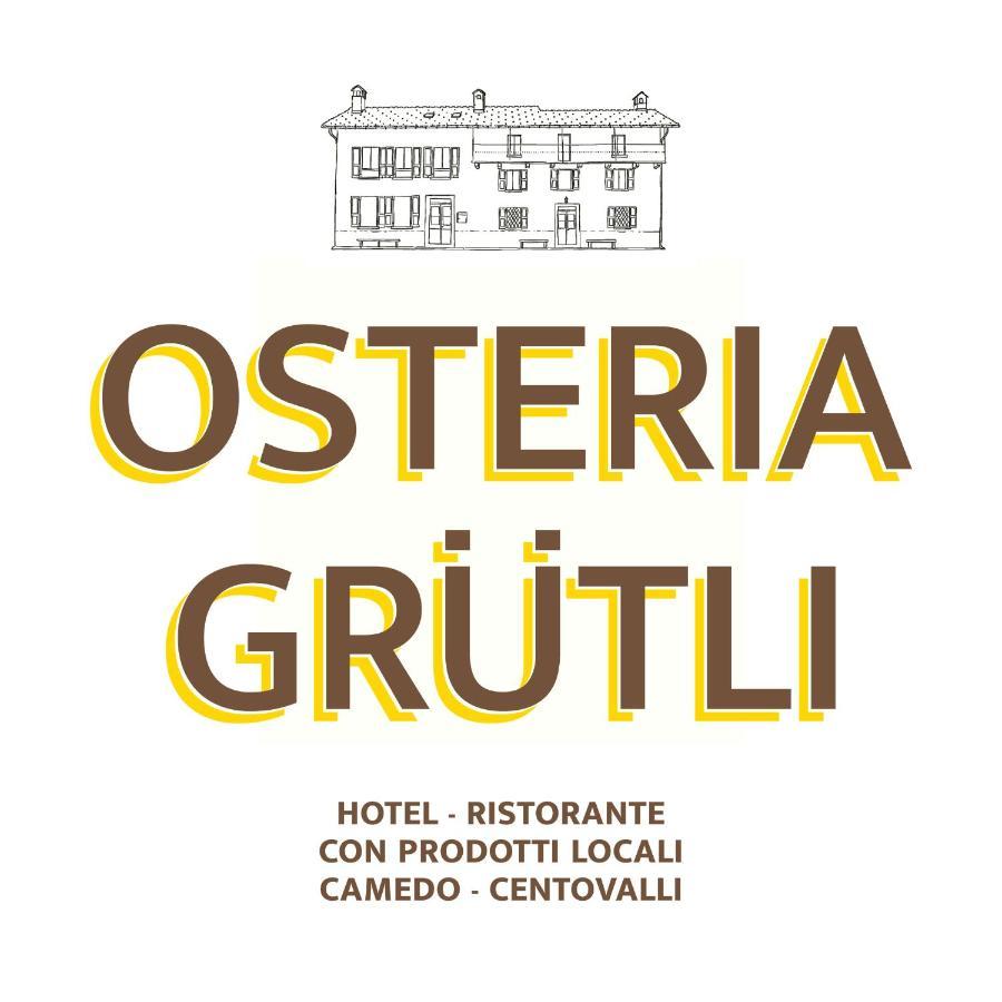 Osteria Gruetli Con Alloggio Borgnone Exterior foto